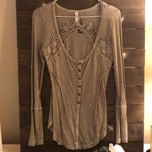 Free people Lace Top